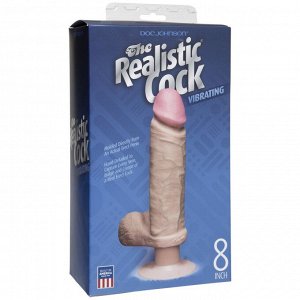 Реалистичный вибратор-насадка для страпона 8'' The Realistic Cock