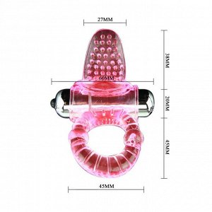 Эрекционное вибро-кольцо для стимуляции клитора Sweet Vibrating Ring