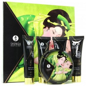 Подарочный набор Geisha&#039;s Secret ОРГАНИКА Экзотический зеленый чай (5 предметов)
