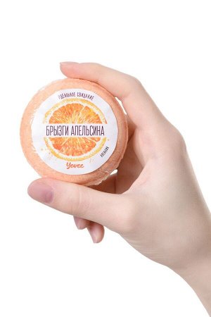 Бомбочка для ванны «Брызги апельсина» с ароматом апельсина (70 г)