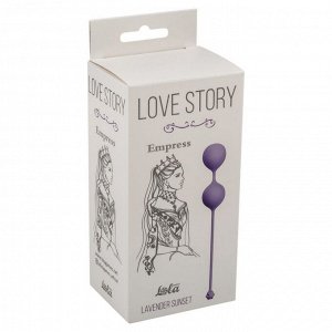 Небольшие вагинальные шарики Love Story Empress Lavender Sunset (68 г)