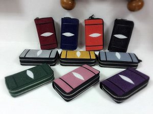 Тайские товары Кошелек женский кожа ската