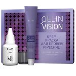 OLLIN VISION SET graphite (графит) Крем-краска для бровей и ресниц 20мл (в наборе)
