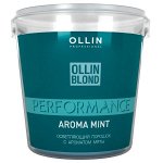 OLLIN BLOND PERFORMANCE Aroma Mint Осветляющий порошок с ароматом мяты 500г