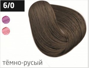 OLLIN Professional OLLIN CОLOR Перманентная крем-краска для волос CОLOR 6.0 ТЕМНО РУСЫЙ 60 мл