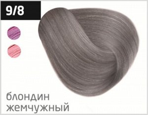 OLLIN ST  Стойкий краситель для волос с маслом виноградной косточки 9/8 БЛОНДИН ЖЕМЧУЖНЫЙ 60мл, шт
