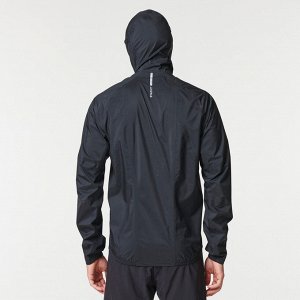 Куртка водонепроницаемая для трейлраннинга мужская черная evadict