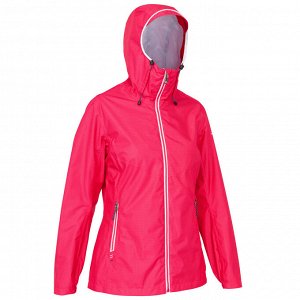 Куртка женская SAILING 100 для яхтинга розовая TRIBORD