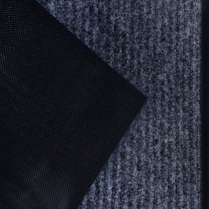 СИМА-ЛЕНД Коврик придверный влаговпитывающий, ребристый, «Стандарт», 60x90 см, цвет серый