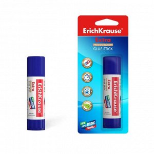 Клeй-карандаш 15 г ErichKrause Extra, в блистере