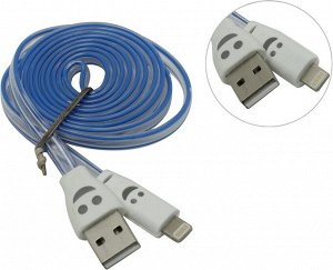 Дата-кабель Smartbuy USB - 8-pin для Apple, с индикацией заряда, длина 1 м (iK-512s)/500