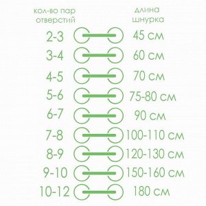 Шнурки для обуви, пара, плоские, со светоотражающей полосой, 10 мм, 70 см, цвет зелёный неоновый