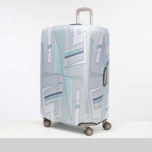 Чехол для чемодана большой 28", цвет разноцветный