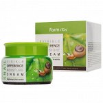 FarmStay Увлажняющий крем для лица с муцином улитки Snail Visible Difference Moisture Cream
