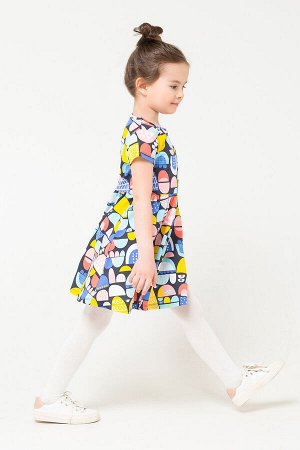 Платье(Осень-Зима)+girls (цветные холмики к1254)