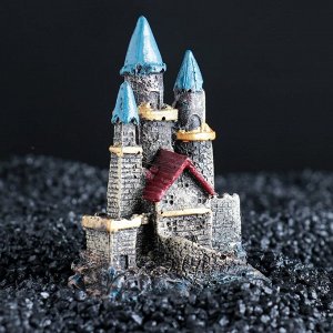 Декор для аквариума «Замок» малый, 7.5x6x10 см