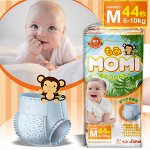 MOMI трусики M (6-10 кг), 44 шт