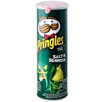 Чипсы PRINGLES Salt &amp; Seaweed 107 г 1 уп. х 12 шт.