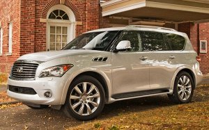 Ковры салонные 3D LUX Infiniti QX56 1 поколение (2004-2010)