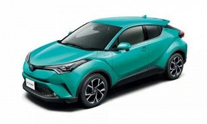 Ковры салонные 3D Toyota C-HR 4WD (2016 - н.в.) правый руль