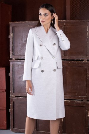 Пальто Пальто ЮРС 20-231/2 молочный 
Состав ткани: ПЭ-66%; Спандекс-4%; Шерсть-30%; 
Рост: 164 см.

Классическое, изысканное пальто просто идеально подойдет женщинам, которые предпочитают универсальн