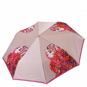 Зонт облегченный, 350гр, автомат, 102см, FABRETTI L-20113-4