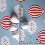 Пенопластовые &quot;бутоны&quot; для изготовления цветов — 20 шт в наборе