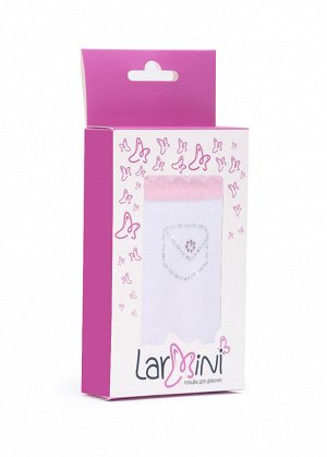 LARMINI Носки LR-S-162491, цвет белый/розовый