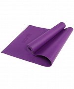Коврик для йоги STARFIT FM-103 PVC HD 173x61x0,6 см, фиолетовый