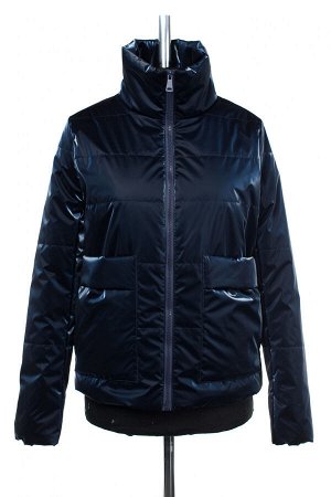 04-2535 Куртка демисезонная (синтепон 100) Плащевка темно-синий
