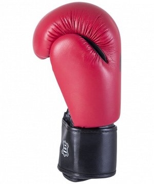Перчатки боксерские KSA Spider Red, к/з, 12 oz