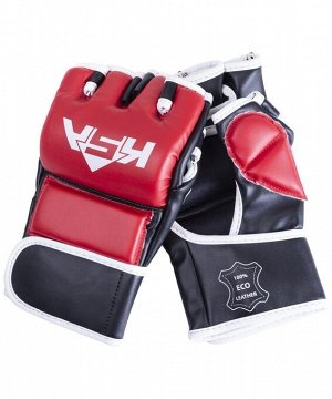 Перчатки для MMA KSA Wasp Red, к/з, L