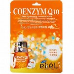 KR/e`kel Маска-салфетка для лица &quot;Коэнзим Q10&quot; / COENZYM Q10 Ultra Hydrating Essence Mask