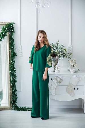 Блуза, брюки Edibor 2012 зеленый