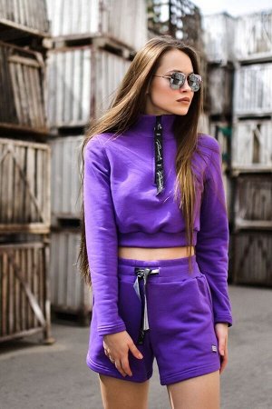 Шорты Rawwwr clothing ВТ034 фиолетовый