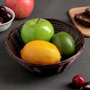 Корзинка для фруктов и xлеба  «Шоко», 18?18?6 см
