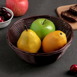 Корзинка для фруктов и xлеба  «Шоко», 20?20?7 см