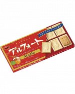 BOURBON Alfort Mini Chocolate Maple - печенье с белым шоколадом с ароматом кленового сиропа