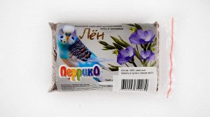 Корм для птиц и грызунов "Семя льна"  Перрико,  пакет 100 г 1/100
