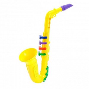 Игрушка музыкальная "Саксофон", цвета МИКС