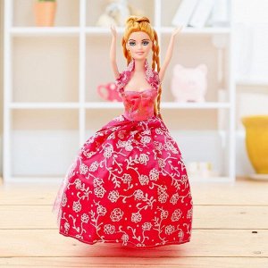 Кукла модель «Анита» в бальном платье, МИКС