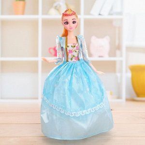 Кукла модель шарнирная «Оля» в платье, МИКС