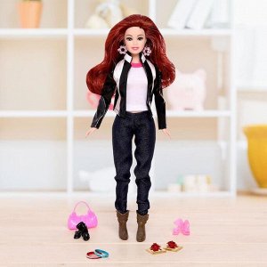 Кукла шарнирная «Топ-модель», с аксессуарами, МИКС