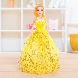 Кукла модель "Эмма" в платье, МИКС