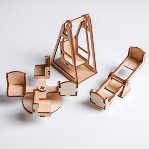 Лесная мастерская Кукольная мебель «Детская площадка»