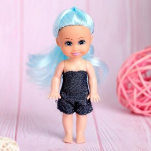 Кукла малышка с открыткой «Модной девочке», 18 х 12 см