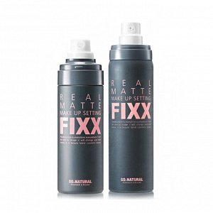 So'Natural So Natural Real Matte Make Up Setting Fixx Фиксатор макияжа с матовым финишем 75 мл