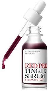 So Natural Red Peel Tingle Serum Кислотная сыворотка с тингл-эффектом, 35 мл