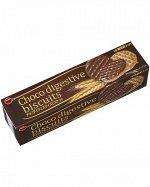 BOURBON Choco Digestive Biscuits - печенье с молочным шоколадом
