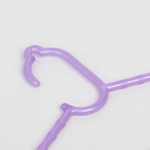 Вешалка-плечики для одежды детская Доляна «Классик», размер 30-34, цвет МИКС